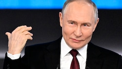 Russlands Präsident Wladimir Putin ist zum „Raketenexperiment“ mit dem Westen bereit. (Bild: APA/AFP/Alexander NEMENOV)