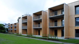 Vogewosi-Bau in Feldkirch. 