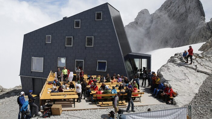 Die 2019 neu eröffnete Seethalerhütte ist die höchstgelegene Hütte Oberösterreichs