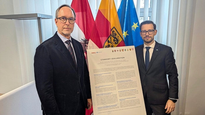 IV President Timo Springer &amp; LR Sebastian Schuschnig (vl)