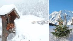 Das Christkind hat heuer nach vielen Jahren wieder ein tolles Weihnachtsgeschenk für Tirol im Gepäck – jede Menge Schnee! (Bild: Peter Freiberger, Christof Birbaumer)