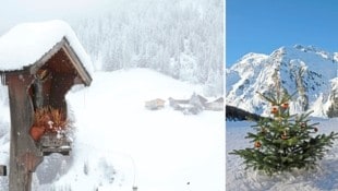 Das Christkind hat heuer nach vielen Jahren wieder ein tolles Weihnachtsgeschenk für Tirol im Gepäck – jede Menge Schnee! (Bild: Peter Freiberger, Christof Birbaumer)