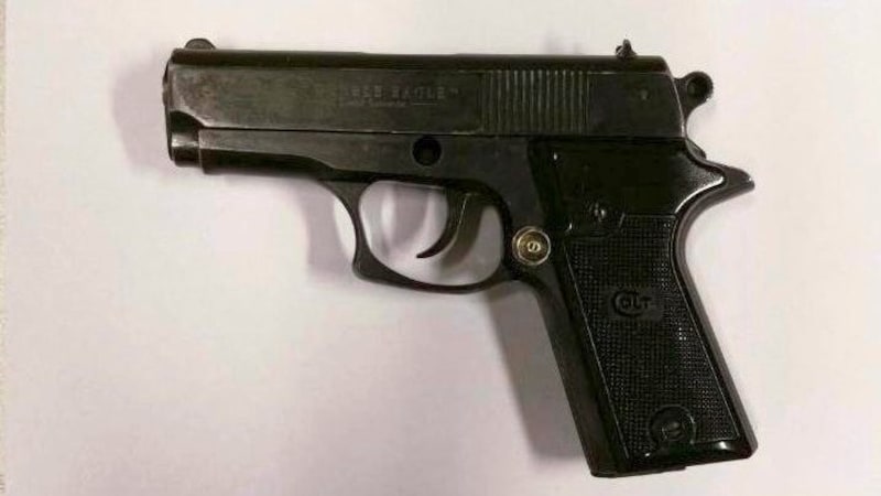 The victim fled at the sight of the gas pistol (symbolic image). (Bild: LPD Wien)