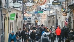 Die Frequenz in Innenstädten ist laut Handel recht hoch.