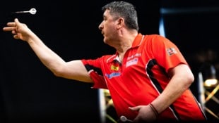 Mensur Suljovic ist in der ersten Runde der Darts-WM ausgeschieden. (Bild: GEPA/GEPA pictures)