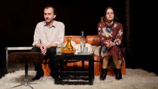 Lisa Kröll und Rudi Müllehner als Ehepaar Lisa und Gilles