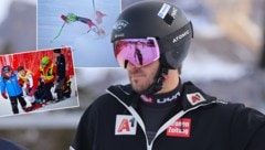 Daniel Danklmaier stürzte im Gröden-Super-G. (Bild: GEPA)