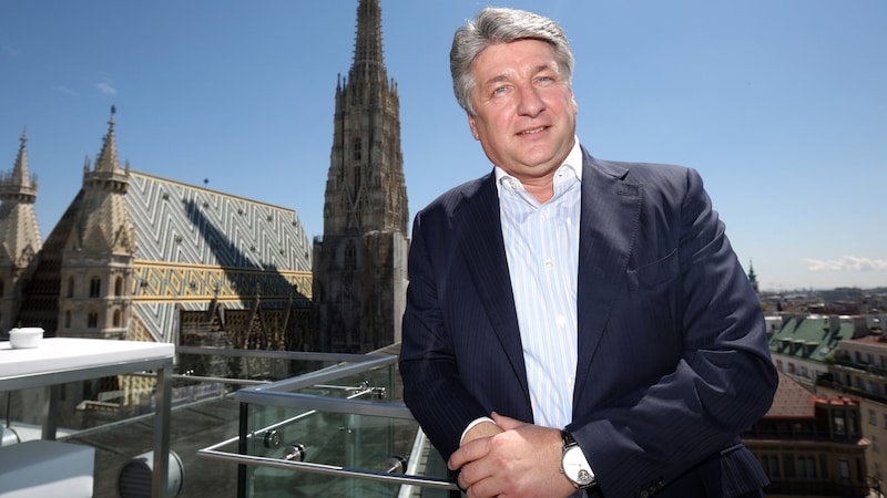 Ronny Pecik, umtriebiger Investor – und einstiger Geschäftspartner von René Benko.  (Bild: APA/GEORG HOCHMUTH)