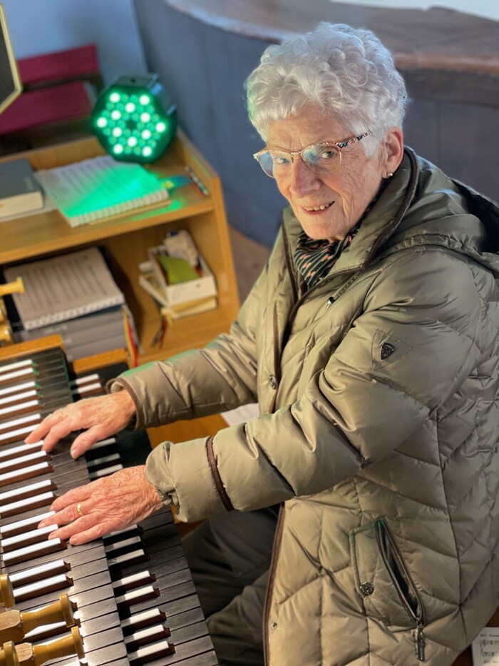 Seit 60 Jahren spielt Puchleitner schon die Orgel