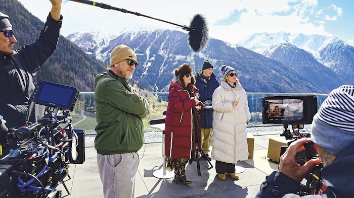 Zu den Dreharbeiten im malerischen Osttirol durften die Darsteller sogar ihre Familien ...