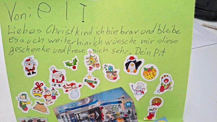 Ein kleiner bescheidener Wunschzettel ans Christkind