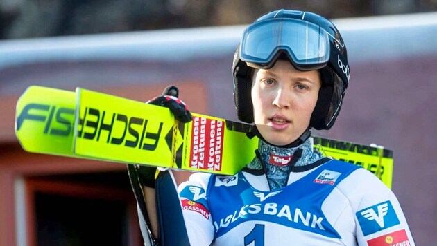 Meghann Wadsak will sich in Engelberg erstmals für ein Weltcupspringen qualifizieren. (Bild: GEPA/GEPA pictures)