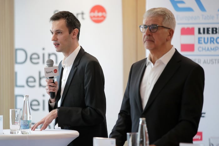 Sportdirektor Fegerl (li.) und Präsident Gotschke stehen immer wieder in der Kritik.