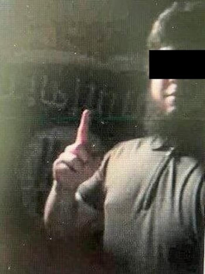 Beran A. taking the IS oath of allegiance. The video of his terrible confession is available to ...