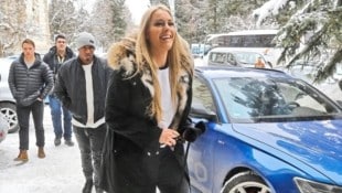 Lindsey Vonn ist zurück in St. Moritz und steht im Mittelpunkt. (Bild: Birbaumer Christof/Christof Birbaumer / Kronenzeitung)