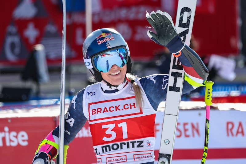 Viel Applaus für Lindsey Vonn (Bild: GEPA pictures)