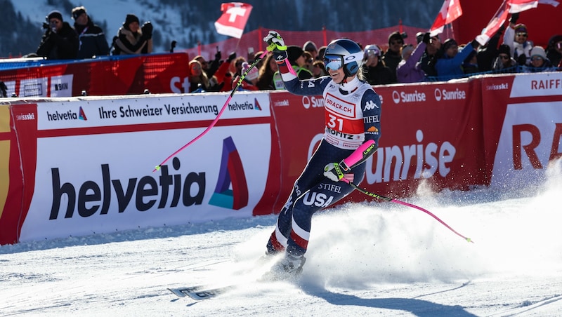 Lindsey Vonn raste bei ihrem Comeback in die Top-15. (Bild: GEPA pictures)