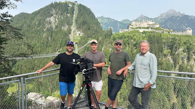 A crew also traveled to Tirol for an episode of the series "Dream Castles and Knights' Castles" and took some great shots. (Bild: RANFILM)