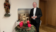 Während der Adventszeit hat sich der Bischof viel Zeit für Begegnungen, Gespräche und ruhige Momente genommen. (Bild: sos)