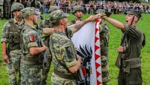 Jährlich werden in Tirol 1000 Grundwehrdiener angelobt. (Bild: BMLV / Hansjörg Raggl)