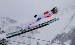 Lisa Eder wurde in Engelberg Vierte.