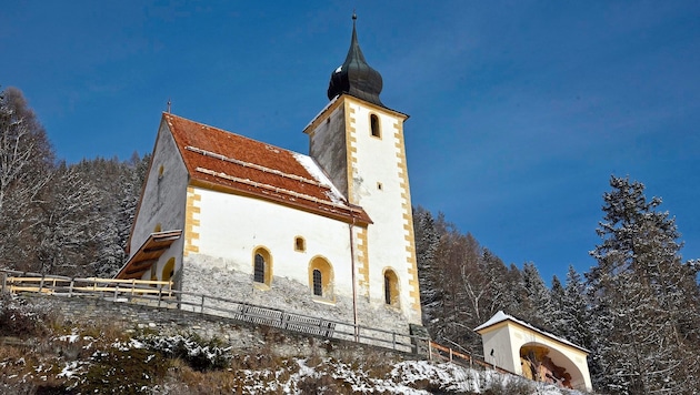 Liegt markant oberhalb von St. Michael: Ägidi Kirche (Bild: Roland Holitzky/ROLAND_HOLITZKY)