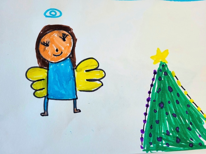"Once the Christ Child put my present under the couch. When we were looking for the remote control, I found my golden unicorn parcel," says Johanna about last Christmas.