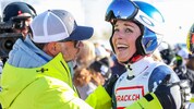 Lindsey Vonn mit Red Bulls Alpin-Chef Patrick Riml