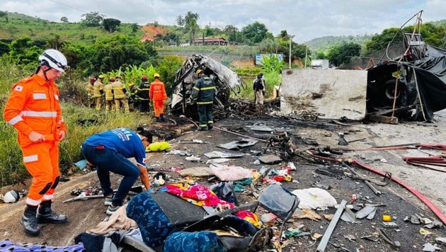 (Bild: AFP/Minas Gerais Fire Department)