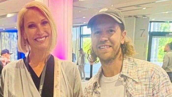 Menaa boss Silvi Wirnsberger has also met Formula 1 hero Sebastian Vettel.