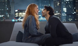 Blake Lively und Justin Baldoni in einer Szene der Bestseller-Verfilmung „Nur noch ein einziges ...