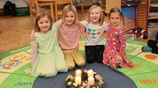 In steirischen Kindergärten wie hier in Graz werden Advent- und Weihnachtsbräuche noch ...