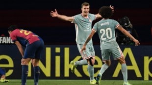 Alexander Sørloth sorgte für den „Lucky Punch“. (Bild: APA/AFP/Josep LAGO)