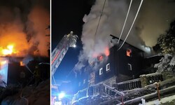 Das Wohnhaus stand in Flammen.