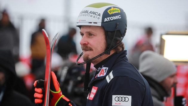 Manuel Feller reiste angeschlagen nach Alta Badia. (Bild: GEPA/GEPA pictures)