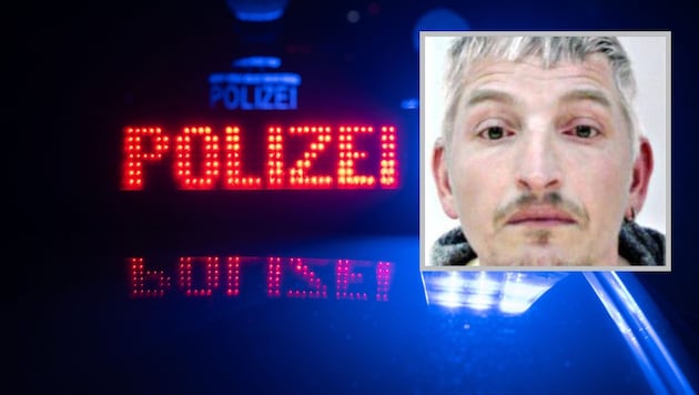 Der gesuchte Mann soll seinem Kontrahenten zuerst mit dem Tod gedroht und anschließend auf ihn eingestochen haben. (Bild: LPD Wien)