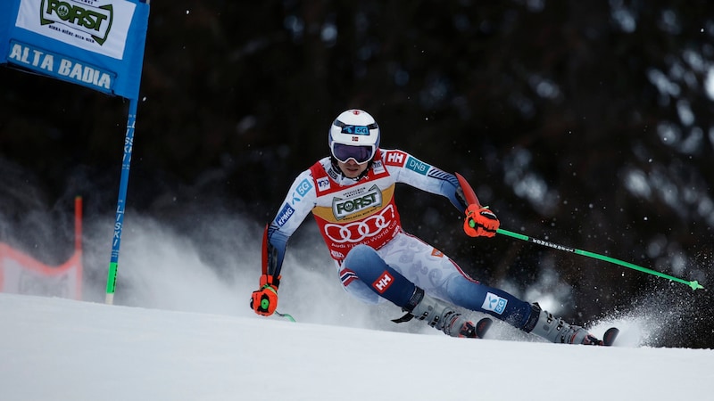 Henrik Kristoffersen (Bild: AP ( via APA) Austria Presse Agentur/ASSOCIATED PRESS)