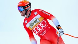 Der Schweizer Justin Murisier und andere Athleten kritisierten die Pistenverhältnisse in Alta Badia scharf. (Bild: GEPA/GEPA pictures)