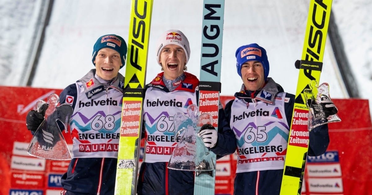 Ready for the Tour - ÖSV Eagles Achieve Triple Victory in Engelberg!