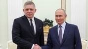 Slowakischer Regierungschef Robert Fico bei Putin