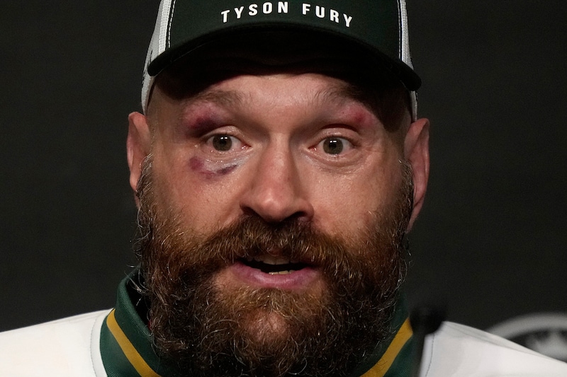 Tyson Fury nach dem Kampf (Bild: Copyright 2024 The Associated Press. All rights reserved)