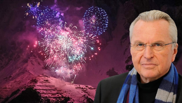 Mit 10.000 Besuchern hat der Innsbrucker Bergsilvester einst begonnen. Dessen Erfinder Rudi Federspiel erinnert im Gespräch mit der „Krone“ an den nicht einfachen Beginn. (Bild: Birbaumer Christof)