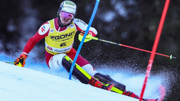 Kann Manuel Feller endlich Manuel Feller schied zuletzt zweimal mit Blick auf das Podium im zweiten Durchgang aus. (Bild: GEPA pictures)