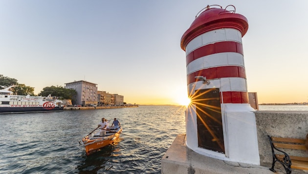 Barkajoli of Zadar, the romantic way to see Zadar. (Bild: Fabio Šimićev)