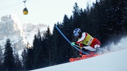 Marco Schwarz hatte mit der Piste in Alta Badia seine Probleme. (Bild: Copyright 2024 The Associated Press. All rights reserved)