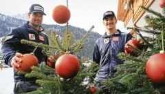 Bormio wartet: Vincent Kriechmayr (li.) und Stefan Eichberger. (Bild: Birbaumer Christof)