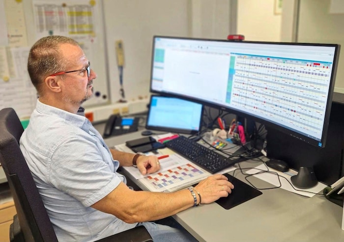 Markus Pruckner, ÖBB employee, has been on duty on December 24th for many years.