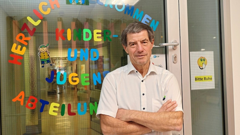 Reinhold Kerbl, Head of the Klinder Clinic at Leoben Regional Hospital. (Bild: Jauschowetz Christian)