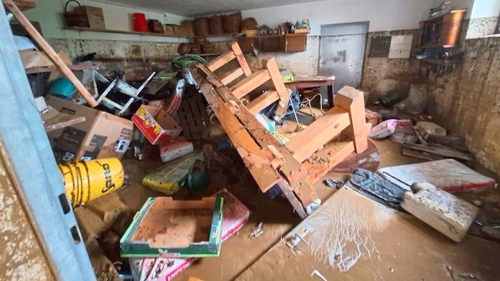 Das Land erhöhte die Unterstützung für die vom Hochwasser betroffenen Haushalte.