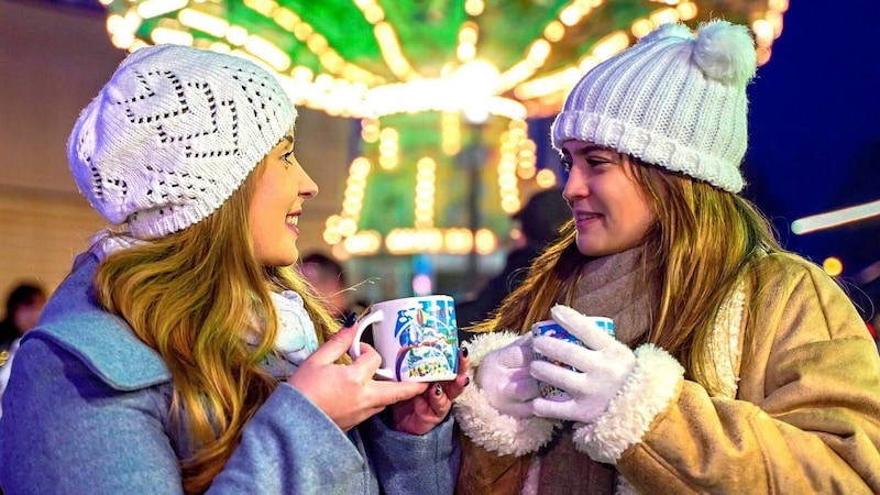 Shorten the time until the presents at the Wurstelprater. (Bild: Julius Silver)